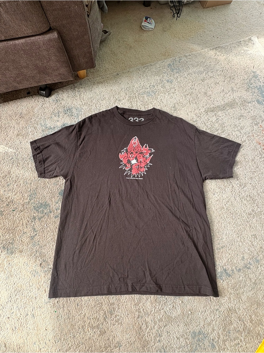 333 Evil Crash graphic tee